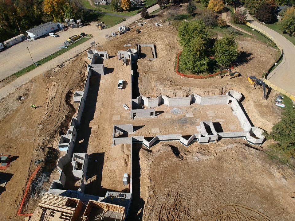 Commercial foundation project