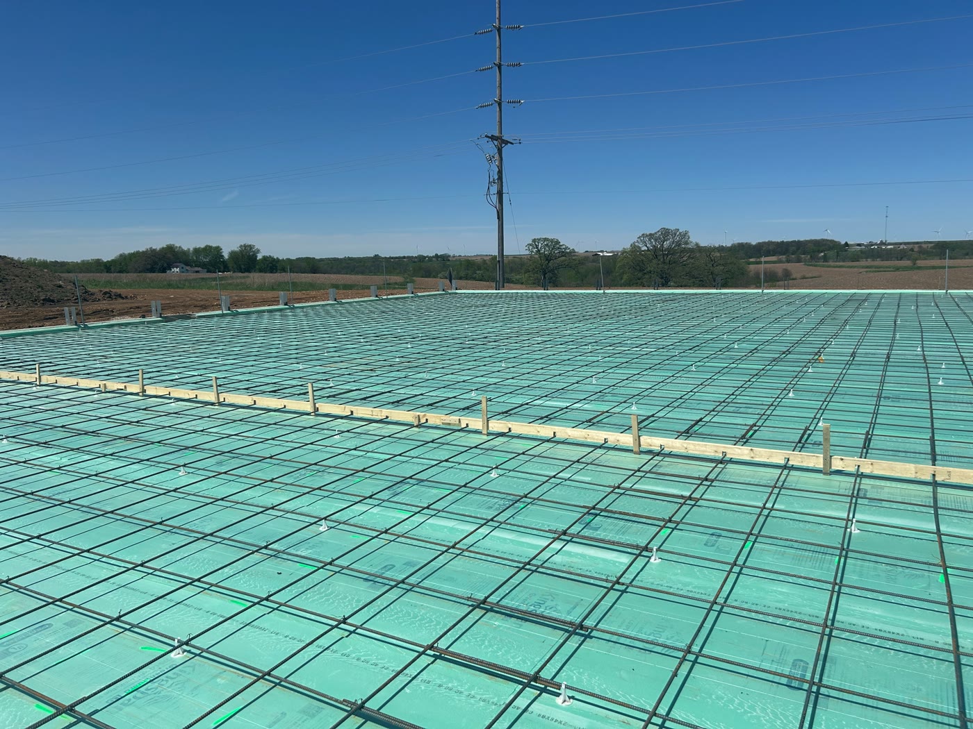 Commercial flatwork concrete finishing