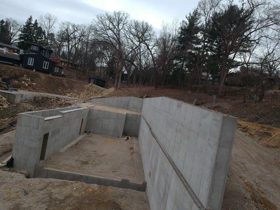 Residential foundation walls